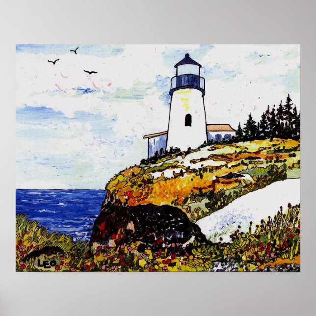 Poster Phare (Devant)