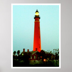 Poster Phare colossal Daytona p 52" x 72" art de Giclée