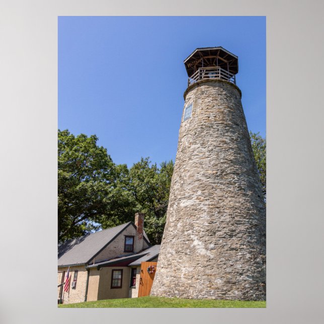 Poster Phare de Barcelone (Devant)