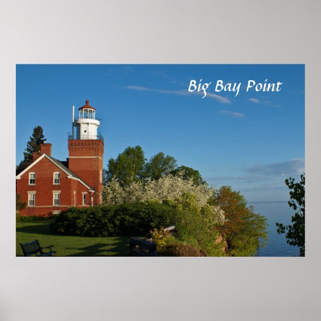 Poster Phare de Big Bay Point (Devant)