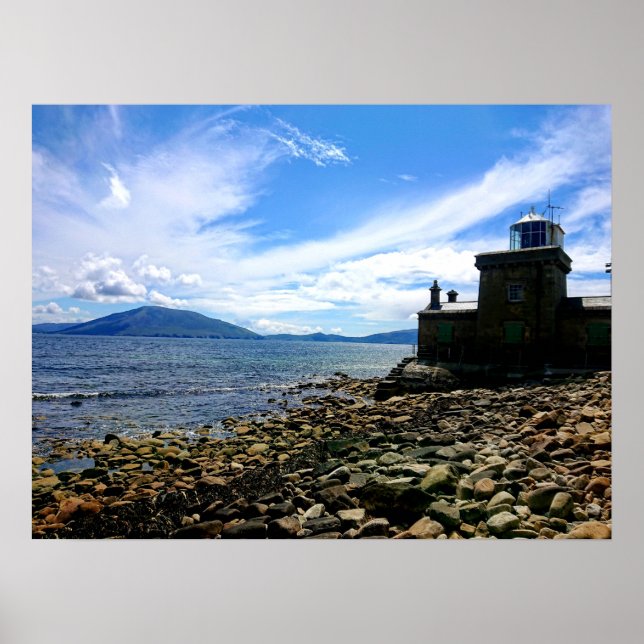 Poster Phare de Blacksod - Comté de Mayo (Devant)