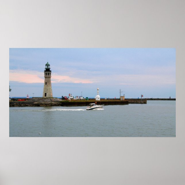 Poster Phare de Buffalo Lake Erie (Devant)
