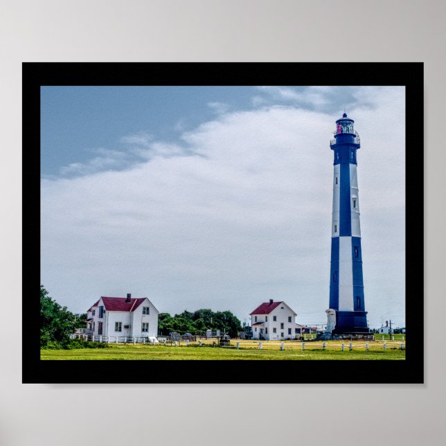 Poster Phare de Cape Henry (Devant)