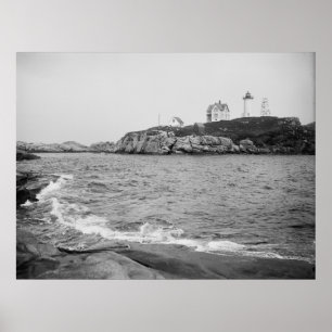 Poster Phare de Cape Neddick "Nubble"