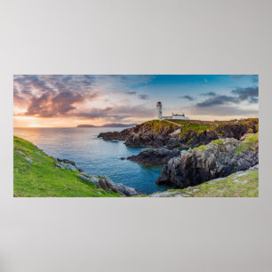 Poster Phare de Fanad Head   Donegal, Irlande