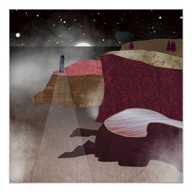 Poster Phare de Foggy (Devant)