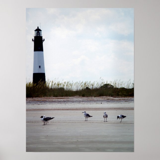 Poster Phare de Géorgie (Devant)