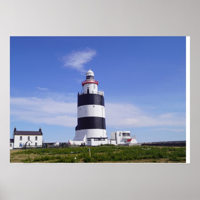Poster Phare de Hook Irlande (Devant)