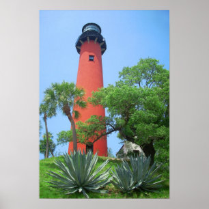 Poster Phare de Jupiter Inlet, Floride