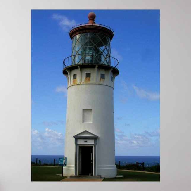 Poster Phare de Kauai (Devant)
