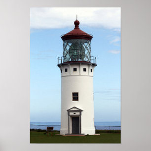 Poster Phare de Kilauea sur Kauai