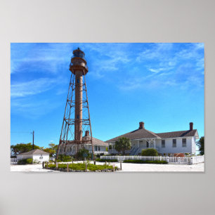 Poster Phare de l'île de Sanibel