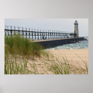 Poster Phare de Manistee