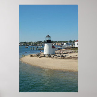 Poster Phare de Nantucket Harbour