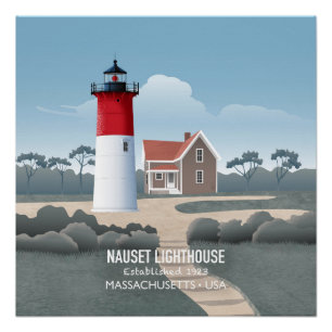 Poster Phare de Nauset