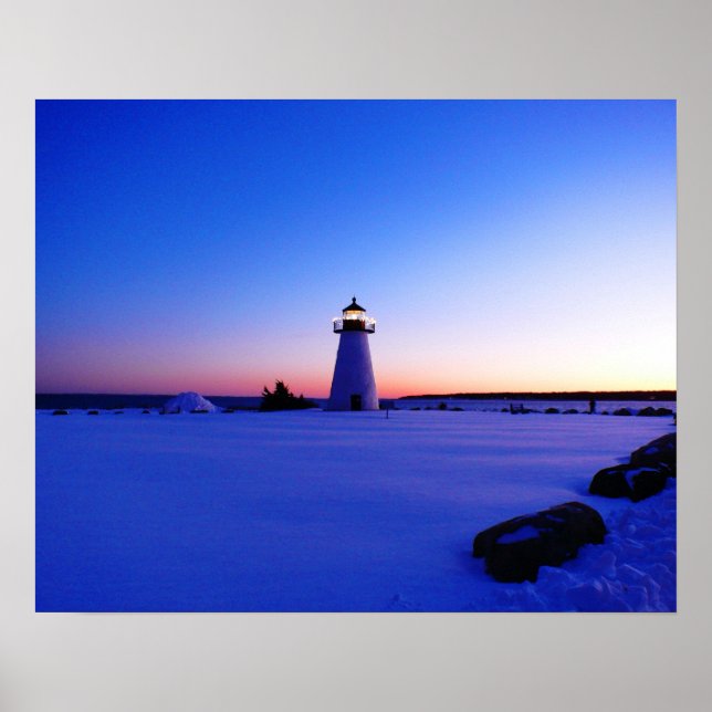 Poster Phare de Ned's Point (Devant)