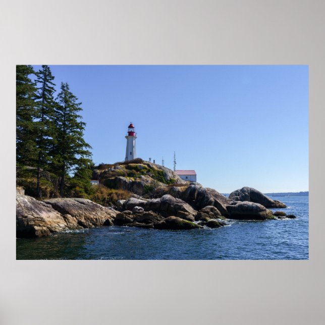 Poster Phare de Point Atkinson (Devant)