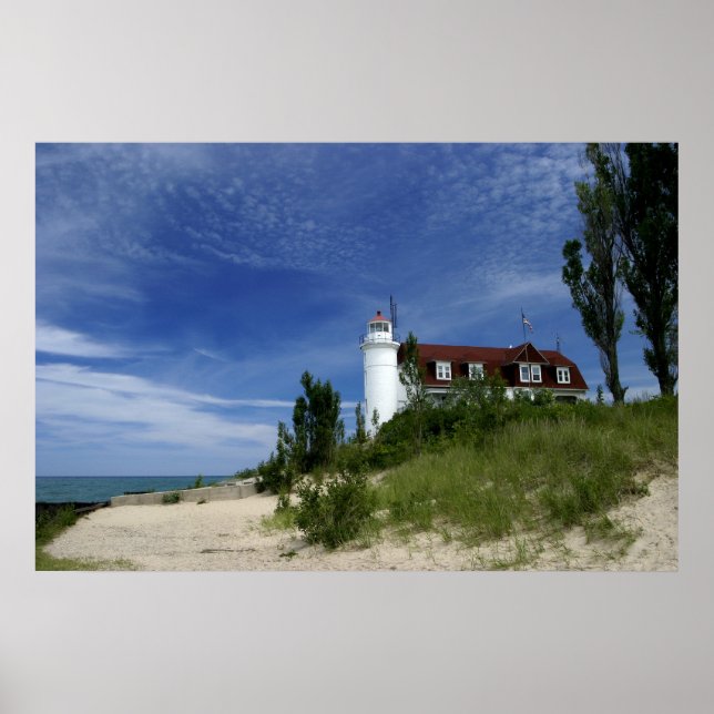 Poster Phare de Point Betsie (Devant)