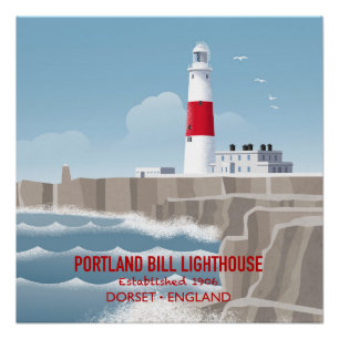 Poster Phare de Portland Bill