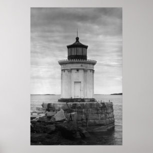 Poster Phare de Portland Breakwater