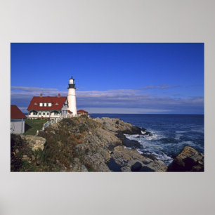 Poster Phare de Portland Head Light Maine