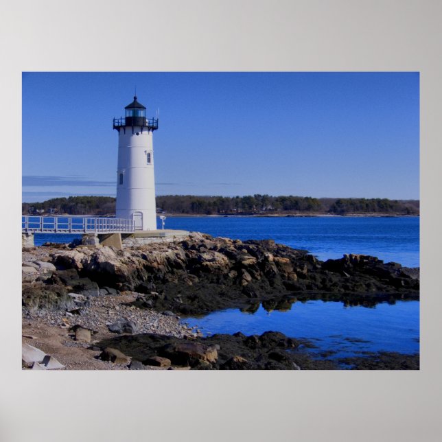 Poster Phare de Portsmouth-New Hampshire (Devant)