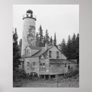 Poster Phare de Rock Harbour