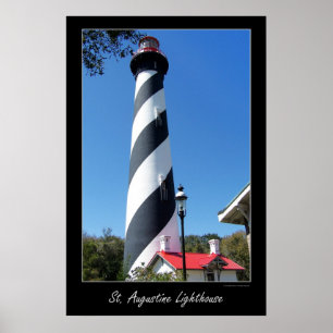Poster Phare de Saint Augustin en Floride