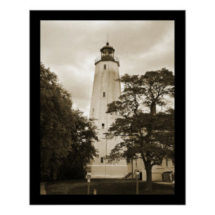 Poster Phare de Sandy Hook