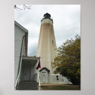 Poster Phare de Sandy Hook
