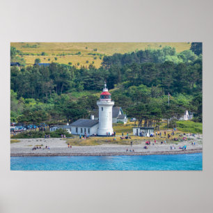 Poster Phare de Sletterhage, Danemark