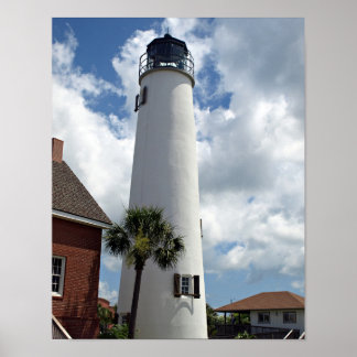 Poster Phare de St George Island sur une