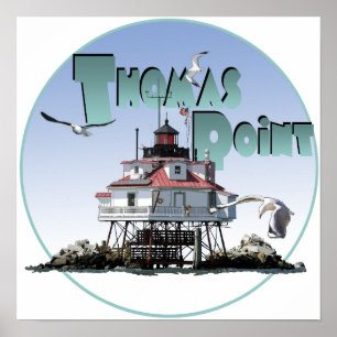 Poster Phare de Thomas Point
