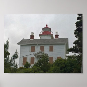 Poster Phare de Yaquina Bay, OU