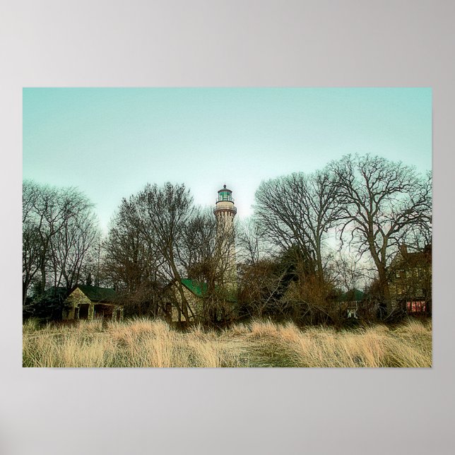 Poster Phare d'Evanston (Devant)