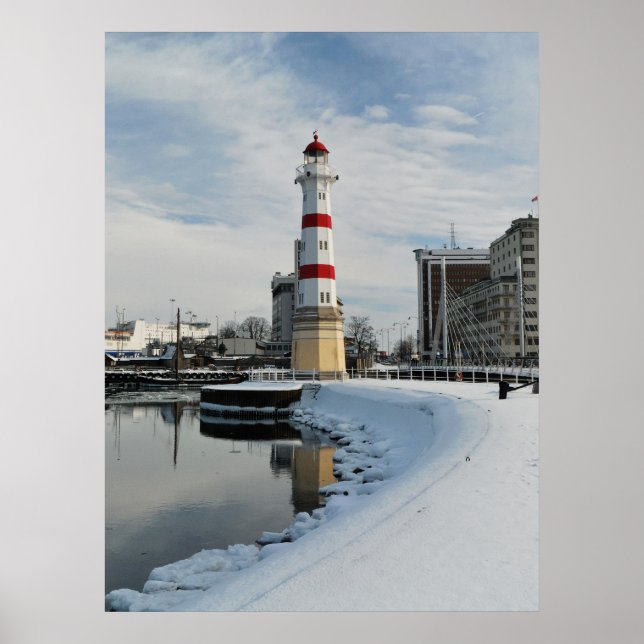 Poster Phare d'hiver (Devant)