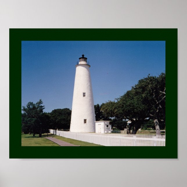 Poster Phare d'Ocracoke (Devant)