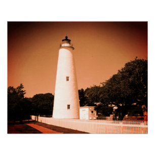 Poster Phare d'Ocracoke