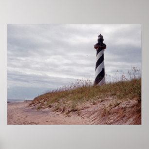 Poster Phare du Cap Hatteras