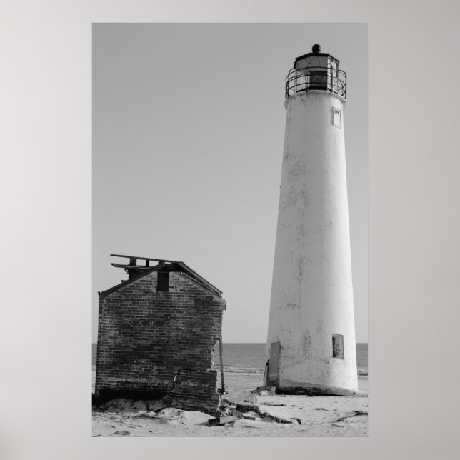 Poster Phare du Cap Saint George (Devant)