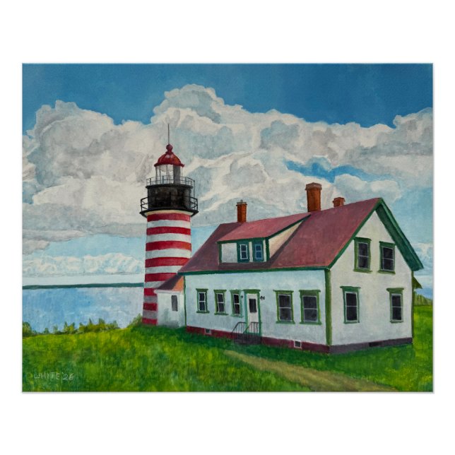 Poster Phare du Maine (Devant)