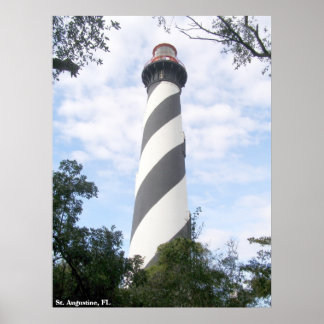 Poster Phare Saint Augustine