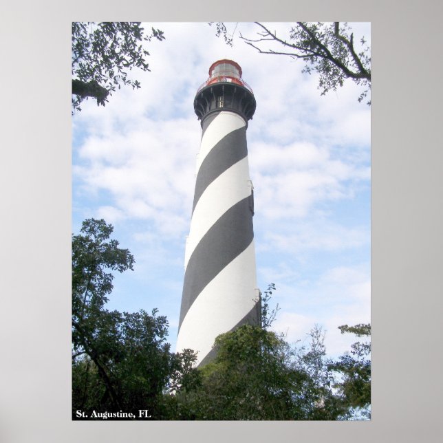 Poster Phare Saint Augustine (Devant)