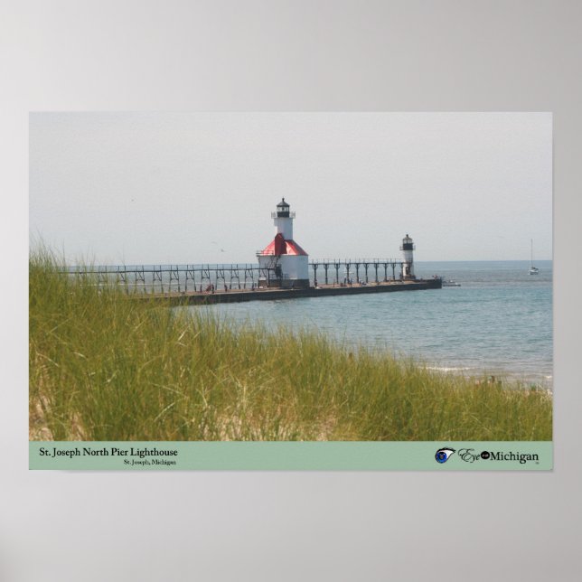 Poster Phare Saint-Joseph - Michigan (Devant)