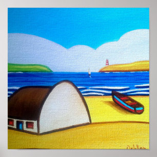 Poster Phare Sur La Pointe