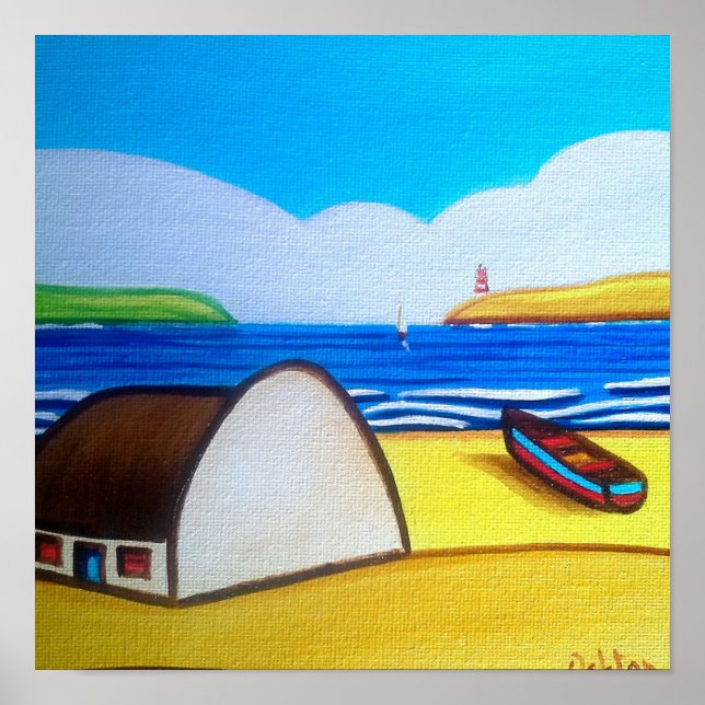 Poster Phare Sur La Pointe (Devant)