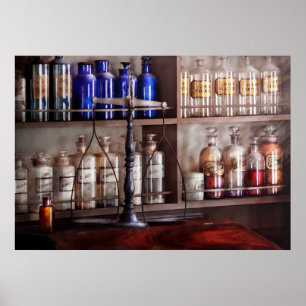Poster Pharmacie - Apothecarius