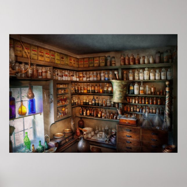 Poster Pharmacie - Chimie médicale (Devant)