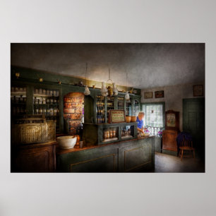 Poster Pharmacie - Préparation du matin