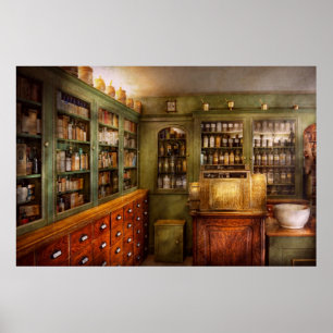 Poster Pharmacie - Salle - Le dispensaire